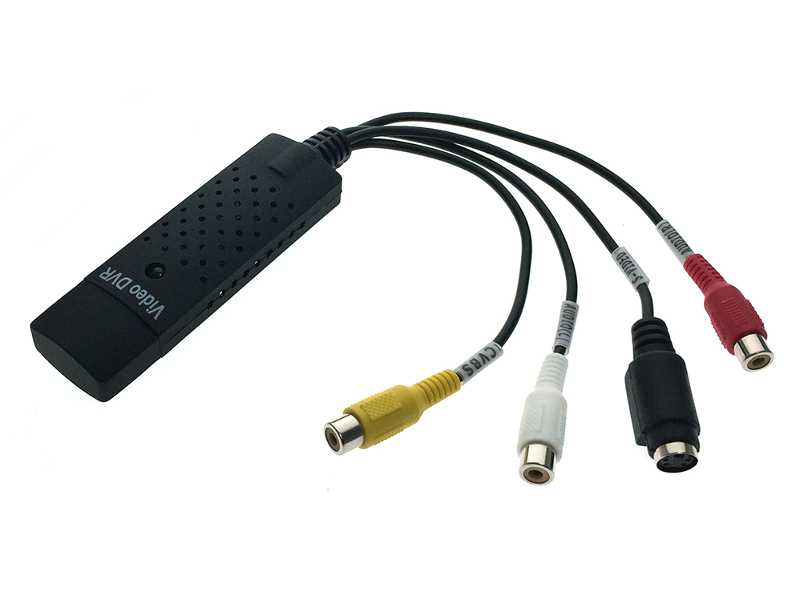 Устройство видеозахвата Espada EasyCAP (EUsbRca63) (USB 2.0, RCA-In, S-Video-In, NTSC/PAL, чипсет AMT630A) [ EUsbRca63 ]