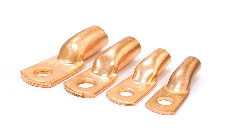 Наконечник медный луженый КВТ [ 60912 ] ТМЛс 25-6