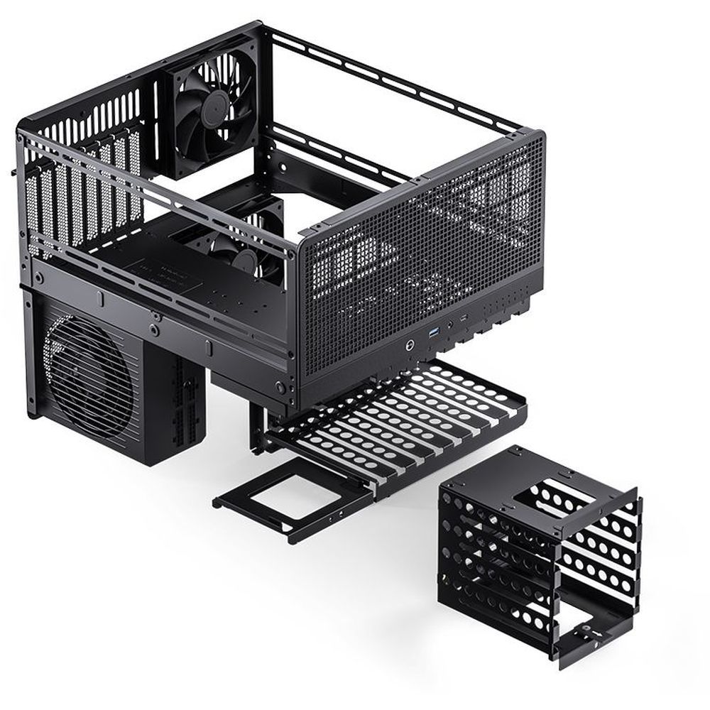 Корпус без блока питания JONSBO N5 Black
