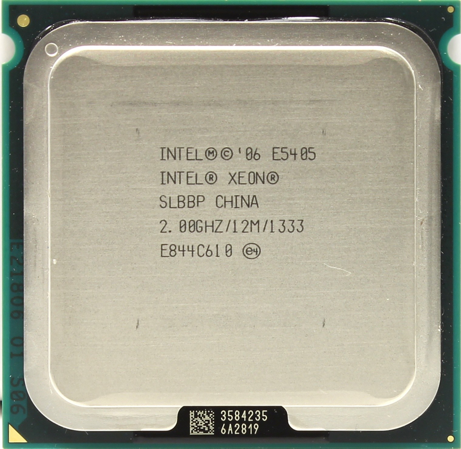 Уцененный товар Процессор Intel Xeon 5405 (4xCore) Box (S - 771, 2.0 GHz, 1333, 2U Passive Heatsink, SP/DP, EM64T, IVT) [ BX80574E5405P ]