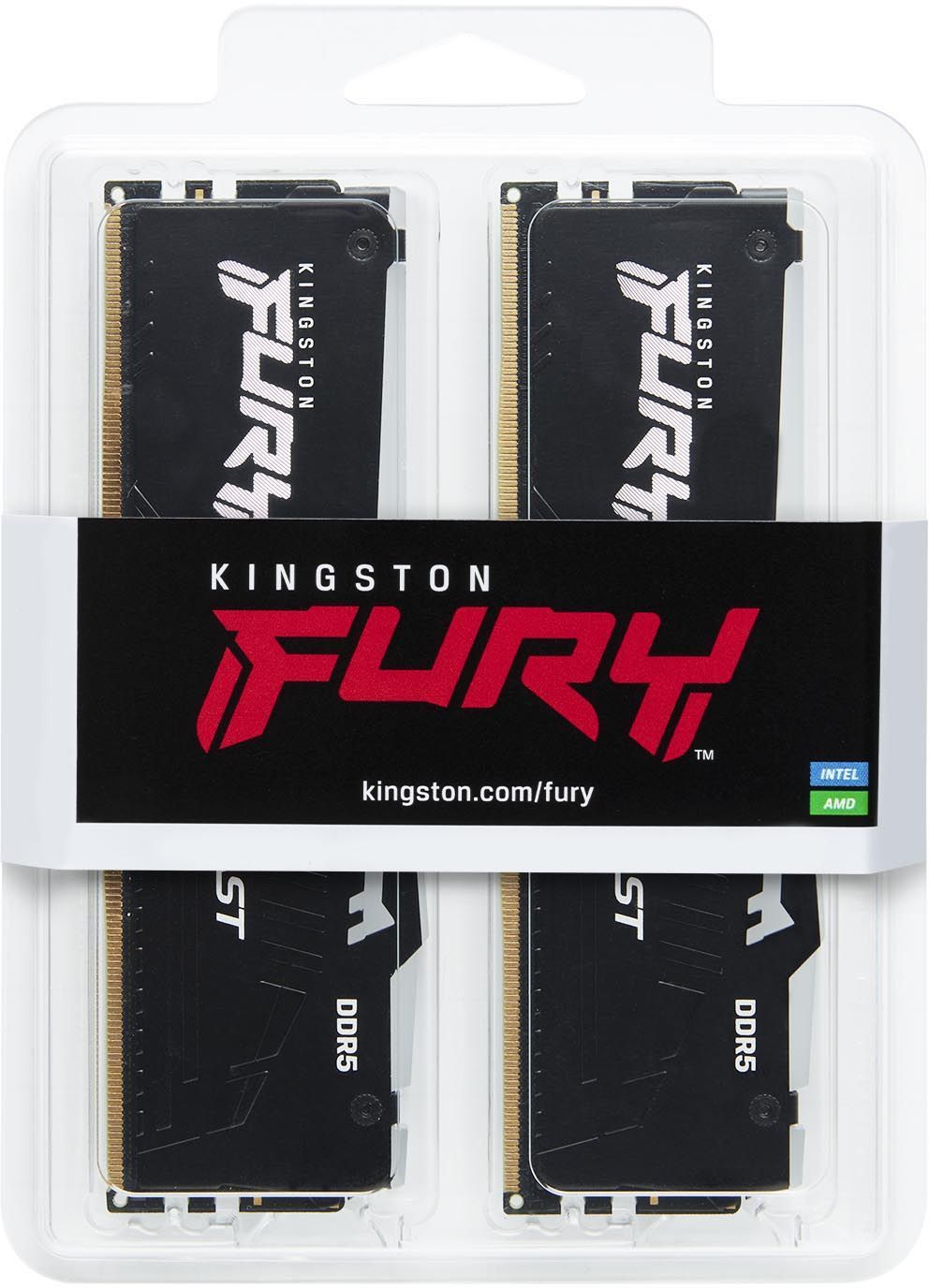 Память оперативная Kingston FURY Beast RGB KF552C40BBAK2-64