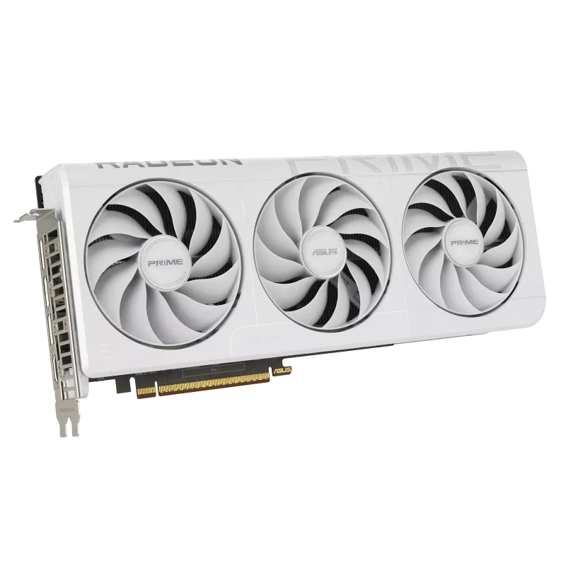 Видеокарта ASUS PRIME-RX9070XT-O16G-WHITE (90YV0L75-M0NA00)