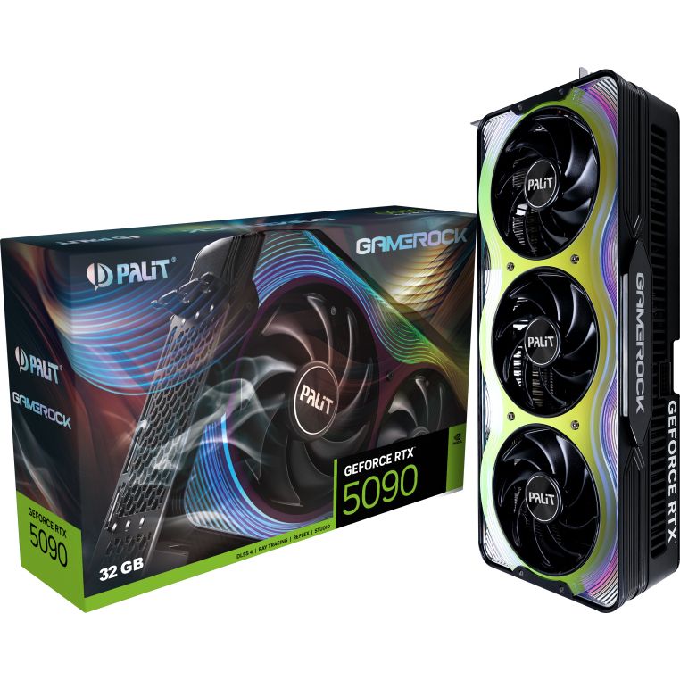Видеокарта Palit PA-RTX5090 GAMEROCK (NE75090019R5-GB2020G)