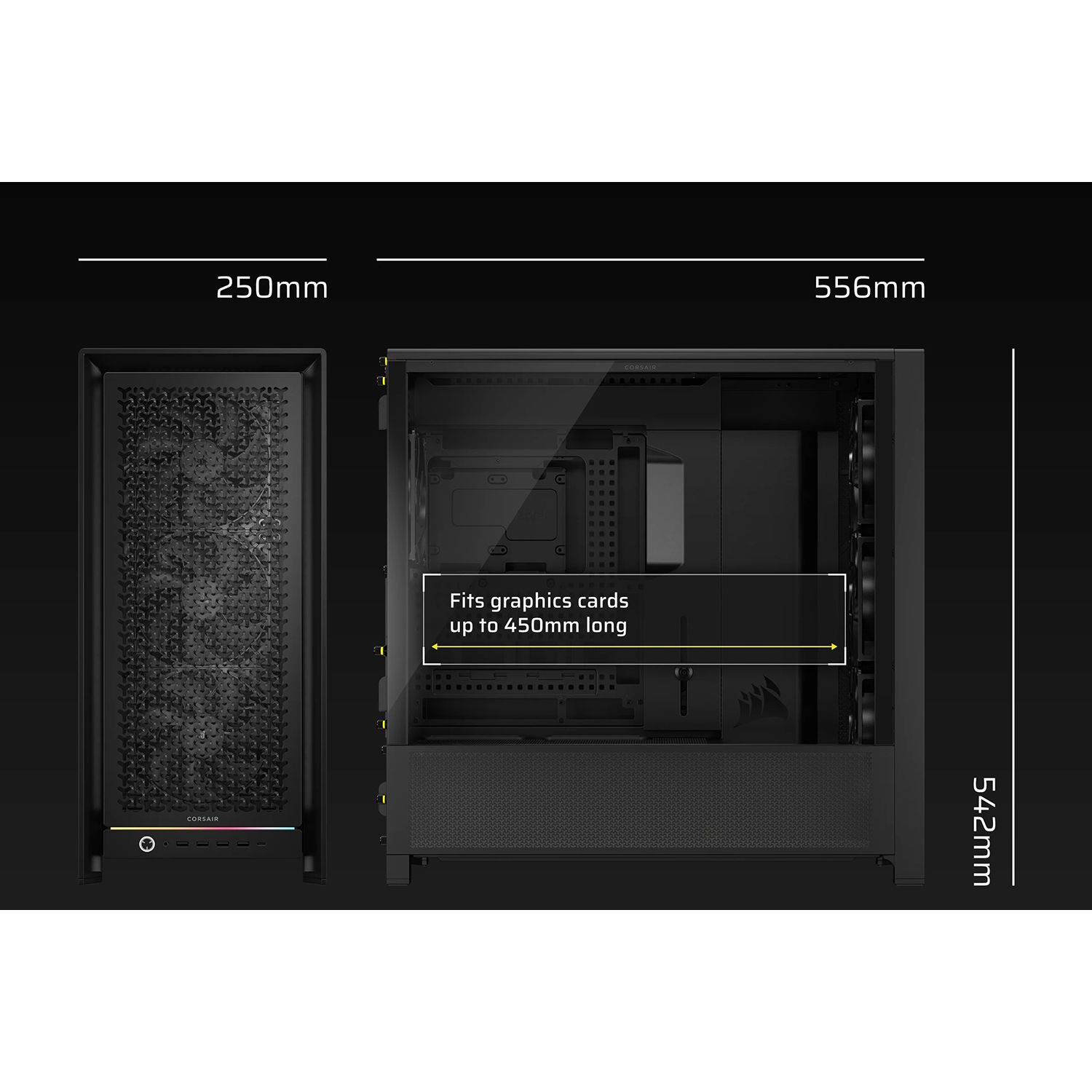 Корпус без блока питания Corsair CC-9011307-WW