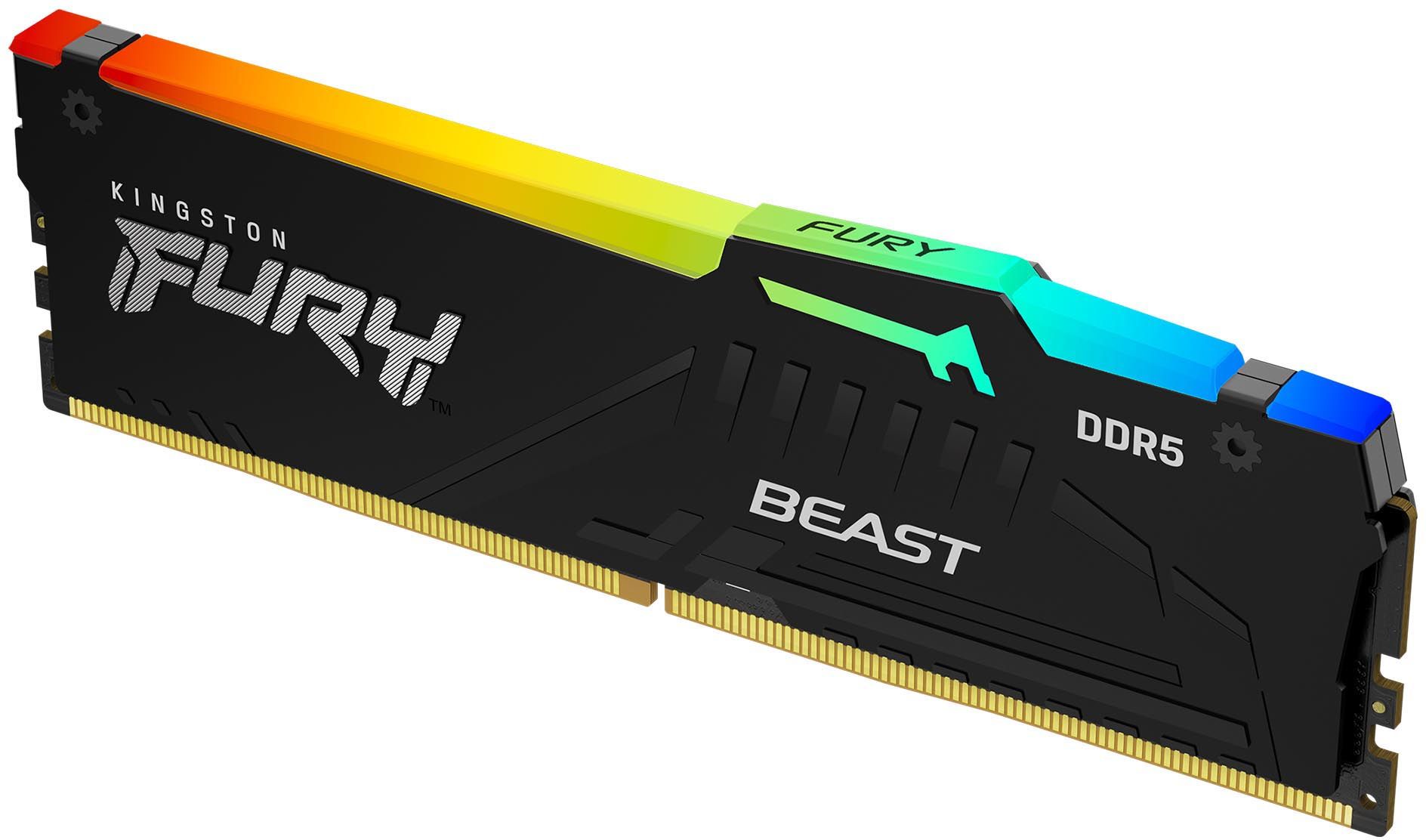 Память оперативная Kingston FURY Beast RGB KF556C40BBA-8