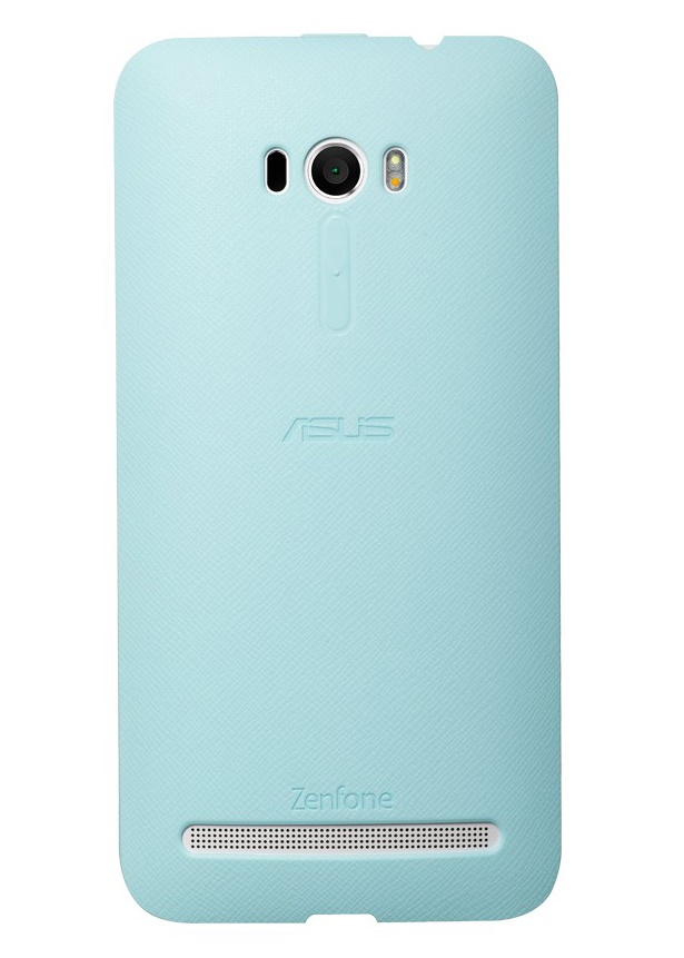 Бампер Asus ZenFone Selfie ZD551KL ASUS (голубой, термопластичный полиуретан, Защищает ваш смартфон от ударов, царапин и потертостей. Не мешает пользо