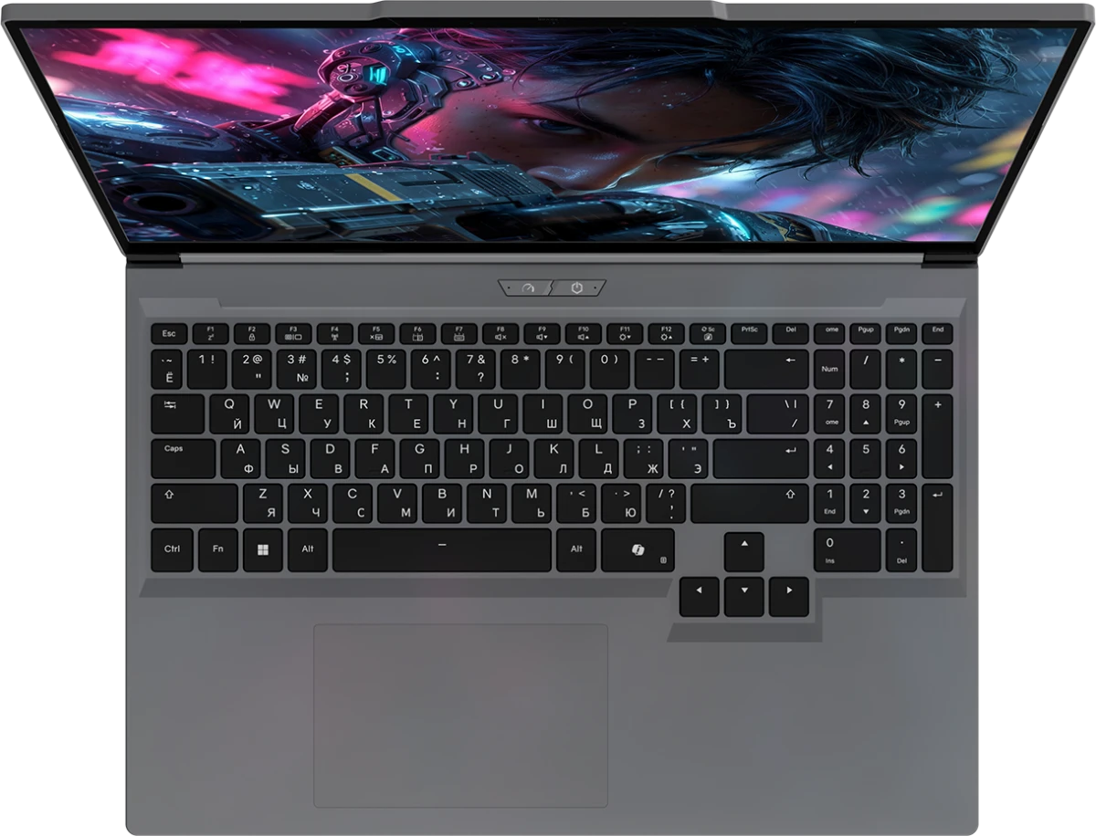 Ноутбук Maibenben Typhoon X16C-i54455 (X16C-i544550F44LG4E10)