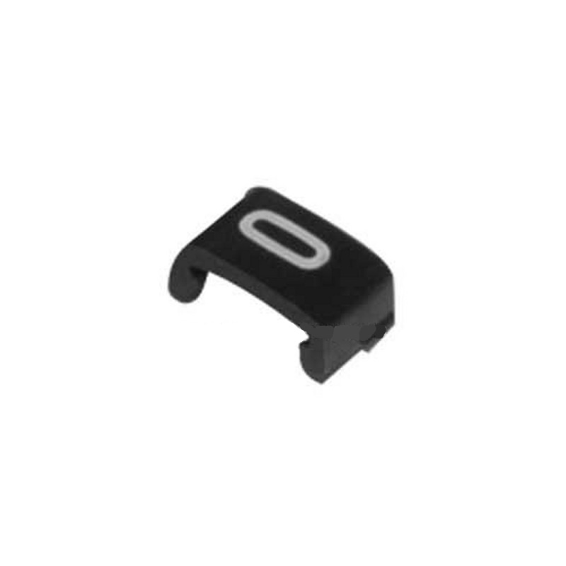 Маркер для кабеля Legrand [ 38230 ] (цифра "0", черный, 4-6 мм2)
