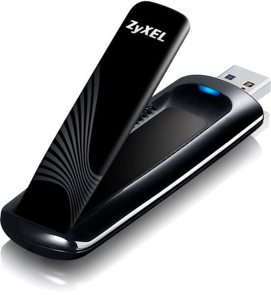 Адаптер WiFi Zyxel NWD6605-EU0101F (до 867 Мбит/с IEEE 802. a/b/g/n/ac, USB 3.0) [ NWD6605-EU0101F ]