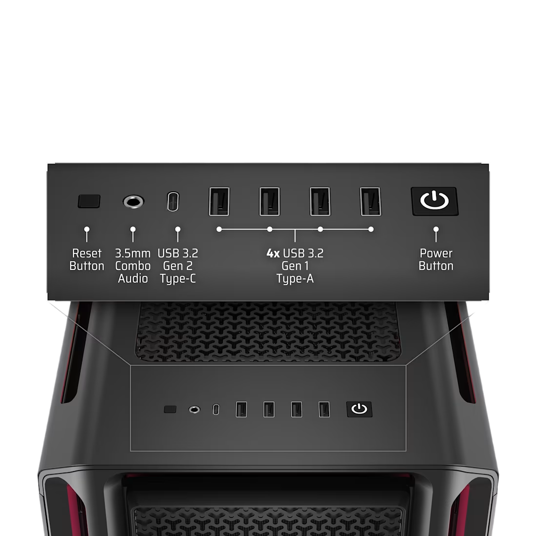 Корпус без блока питания Corsair CC-9011298-WW