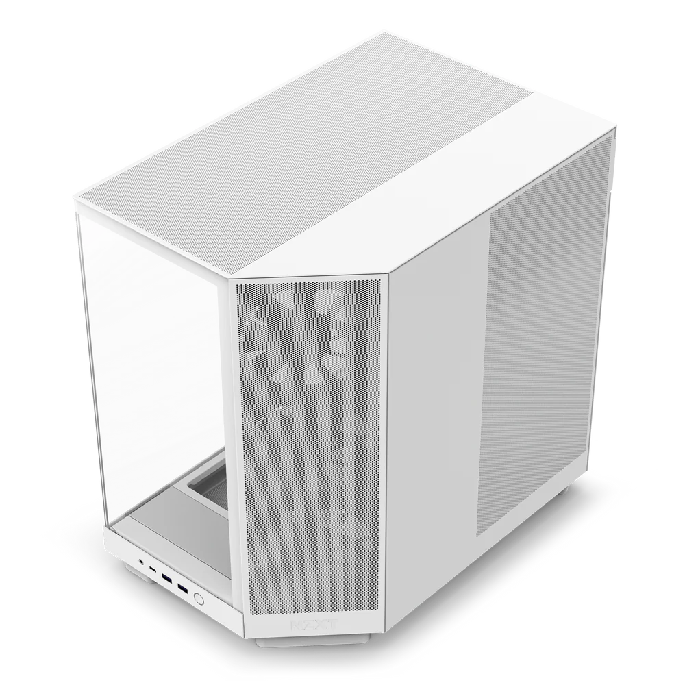 Корпус без блока питания NZXT H6 Flow CC-H61FW-01