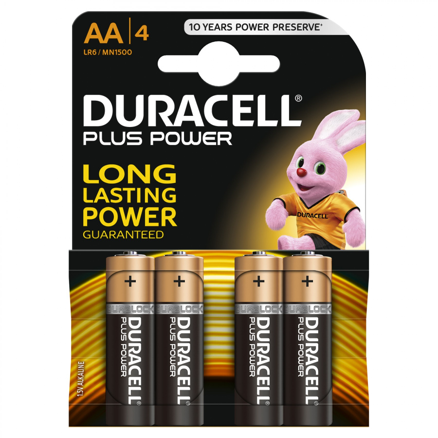 Батарейки AA Duracell Basic LR6-4BL (4 шт)